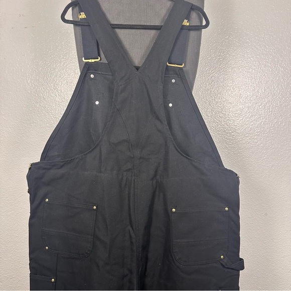 Carhartt Men's Firm Duck Insulated Bib Overall Relaxed Fit NWOT Size 2XL - Picture 5 of 7